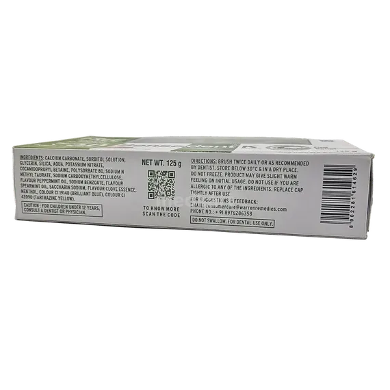 sensodent k fast relief paste 125 gm